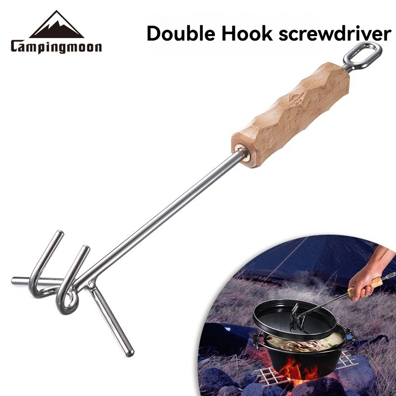 Camp Dutch Oven Cast - MS-34 Cacciavite da campeggio per esterni