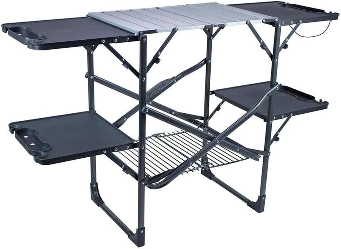 Camping Cooking Table - Tavolo da campeggio pieghevole e portatile