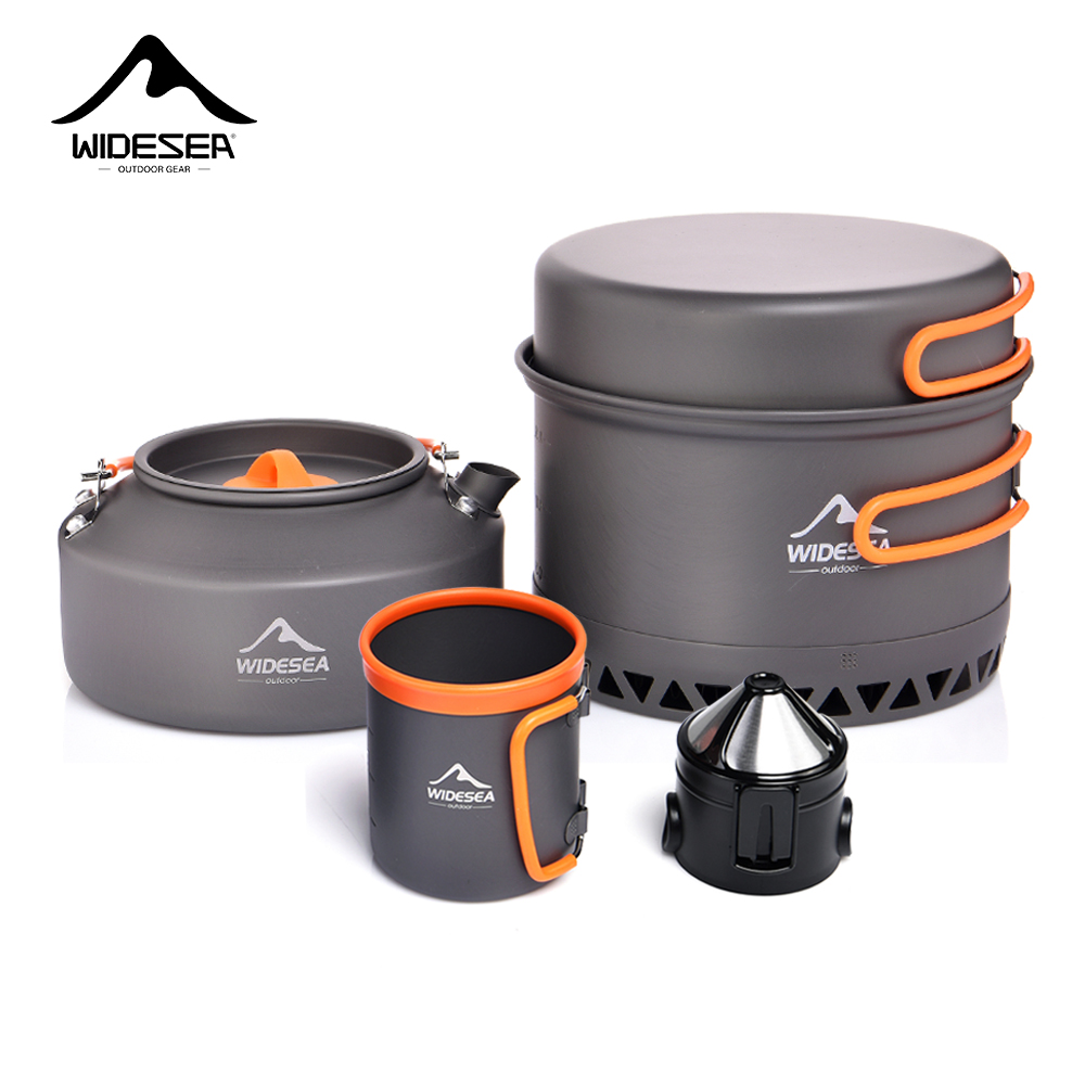 Camping Cooking Tin - Stoviglie da campeggio Set di pentole