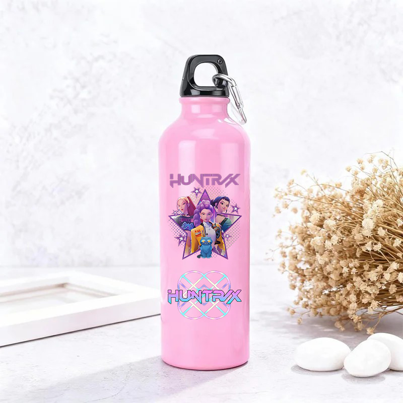 Camping Cooking Tin - Borraccia in Alluminio con Design Anime,