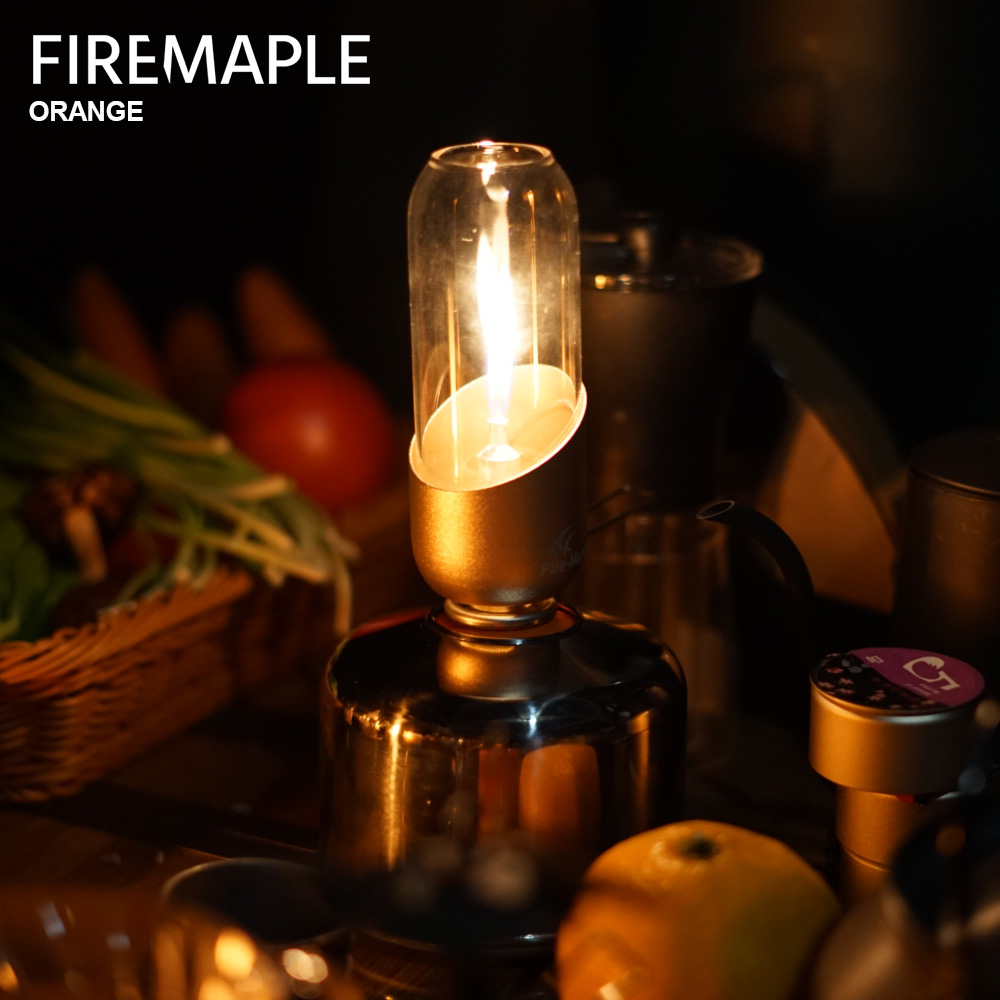 Camping Cooking Equipment Gas - Fire Maple Orange lanterna a Gas