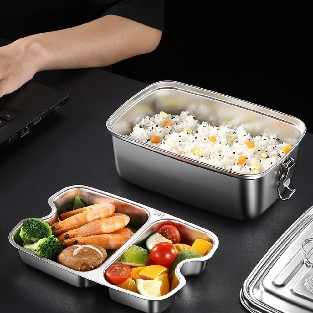 Camping Cooking Appliances - Scatola per il pranzo in acciaio