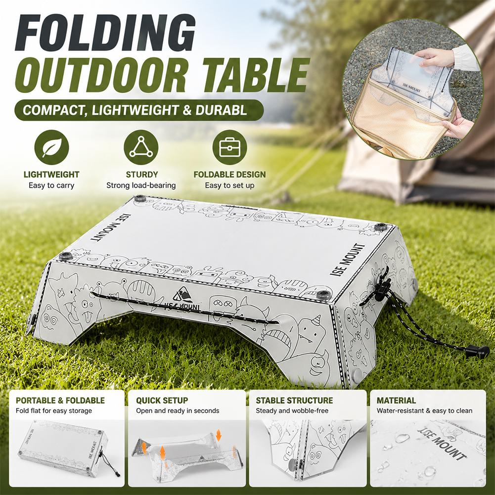 Camping Cooking Table - Tavolo da Campeggio Pieghevole Portatile in