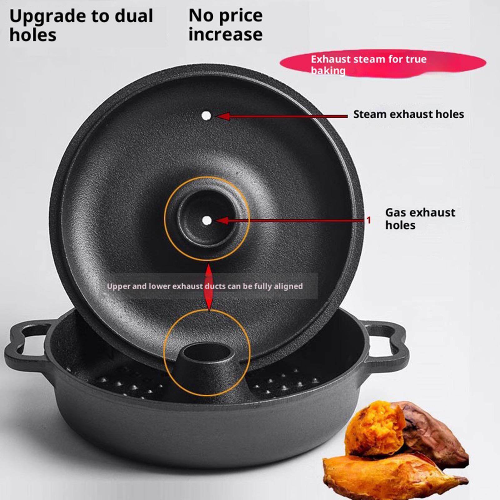 Camp Dutch Oven Cast - Calderone in ghisa per cucinare Pentole