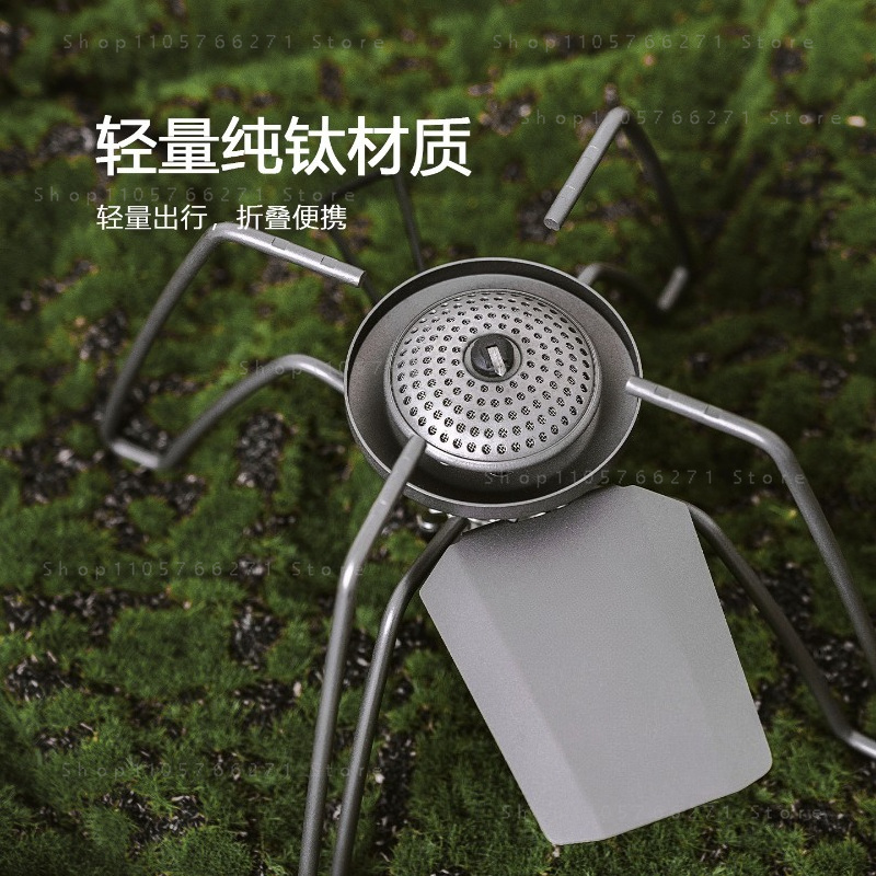 Cooking Outdoor Camping - Fornello Spider con Micro Regolatore, Gas