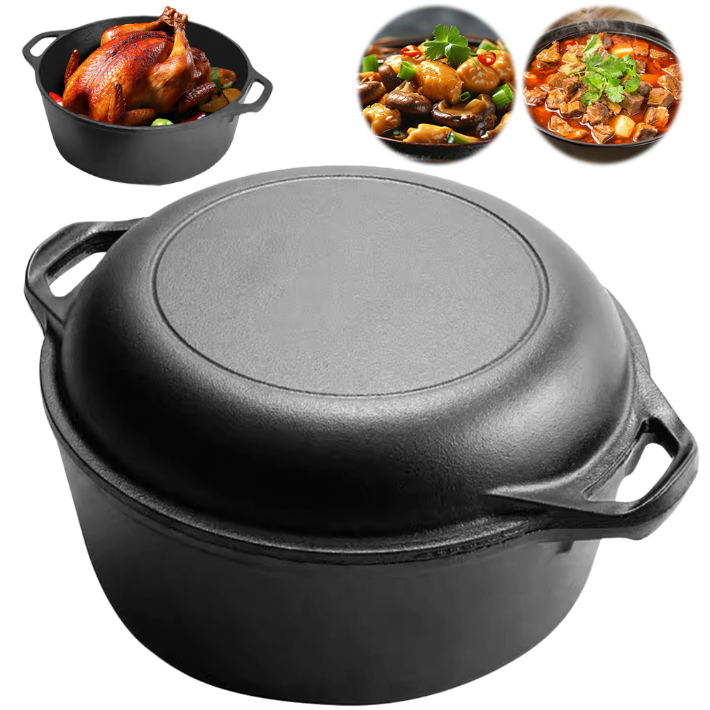 Camp Dutch Oven Cast - Forno olandese in ghisa 2 in
