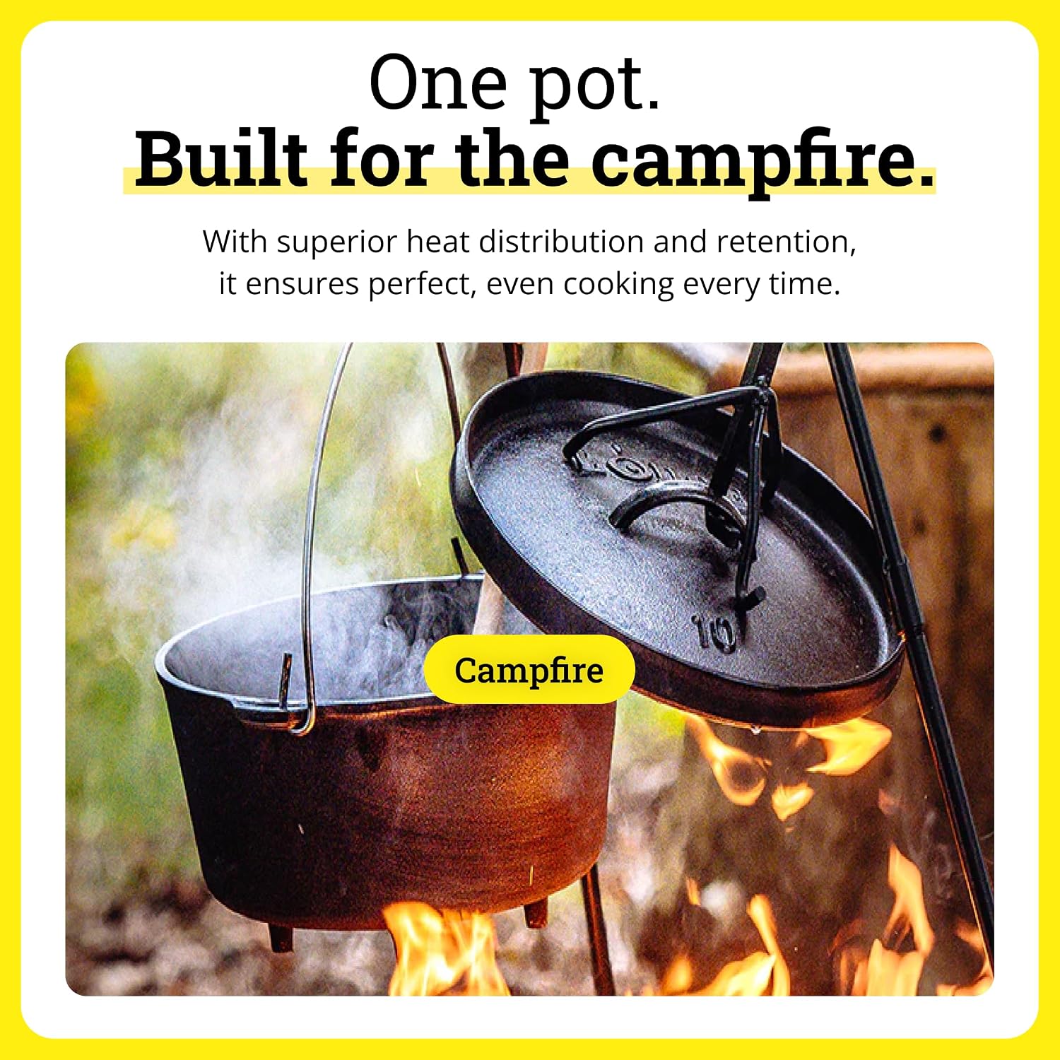 Pentola da Campeggio Dutch Ove - Camp Dutch Oven Cast recensione e prezzo