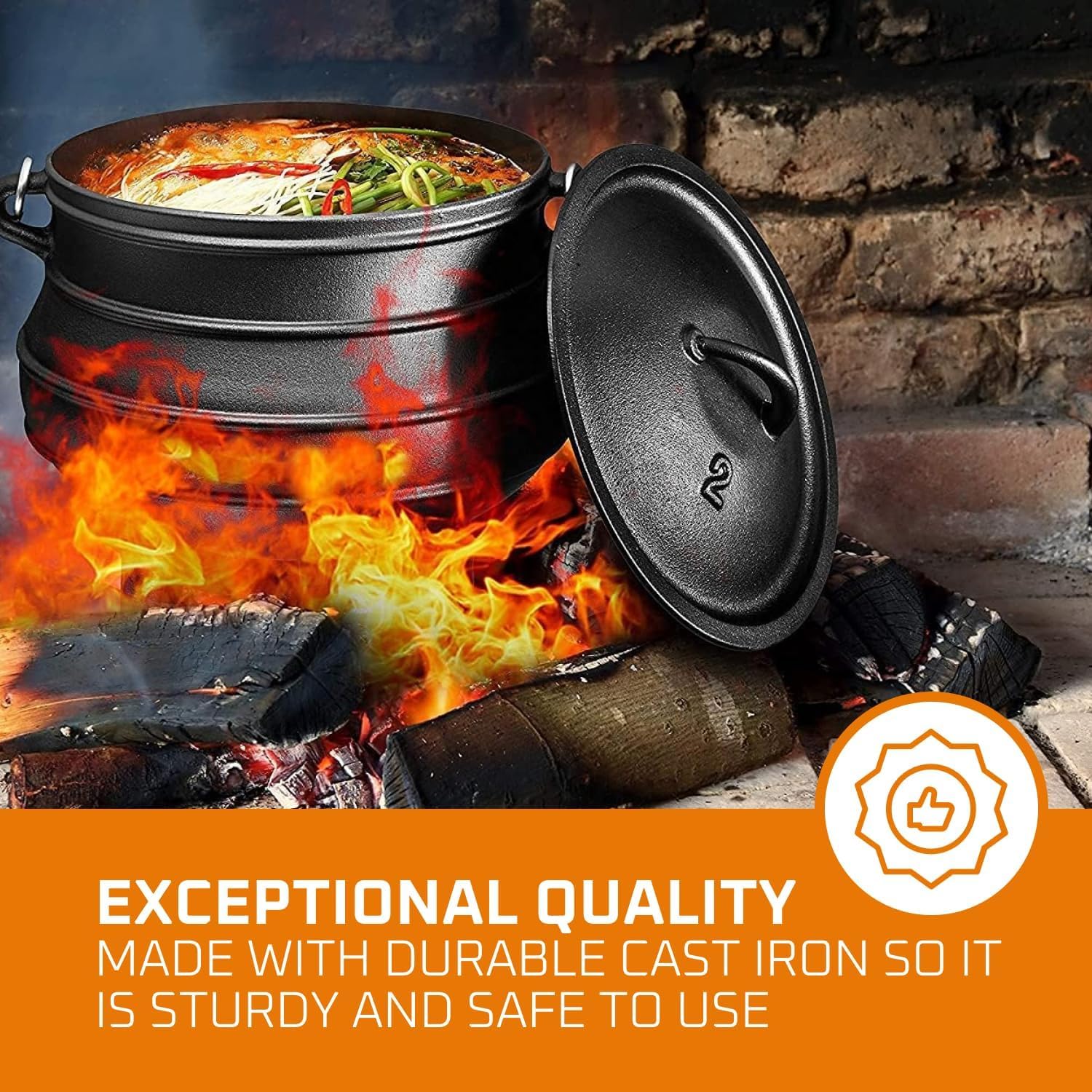 Pentola in Ghisa da 12 Quarti  - Camp Dutch Oven Cast recensione e prezzo