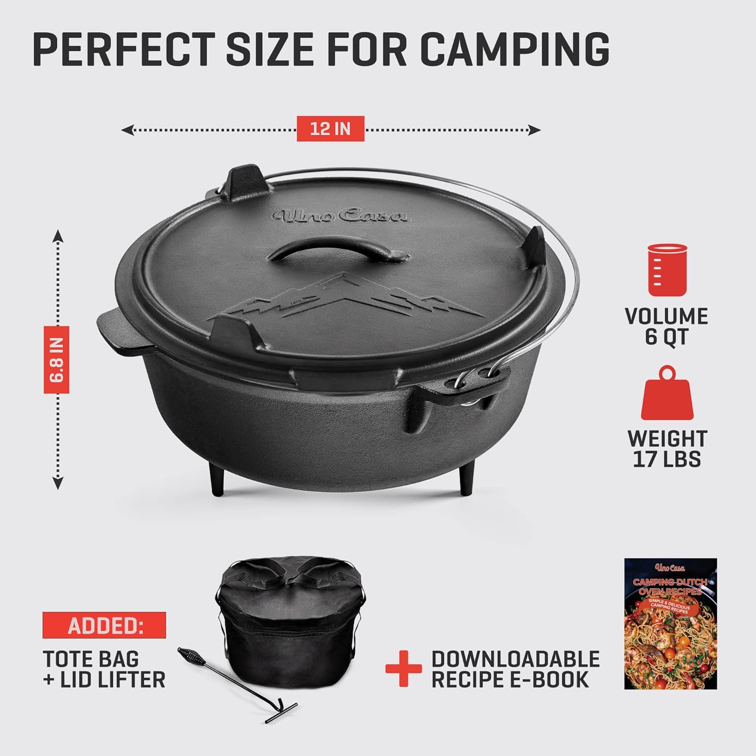 Pentola Olandese in Ghisa Pret - Camp Dutch Oven Cast recensione e prezzo