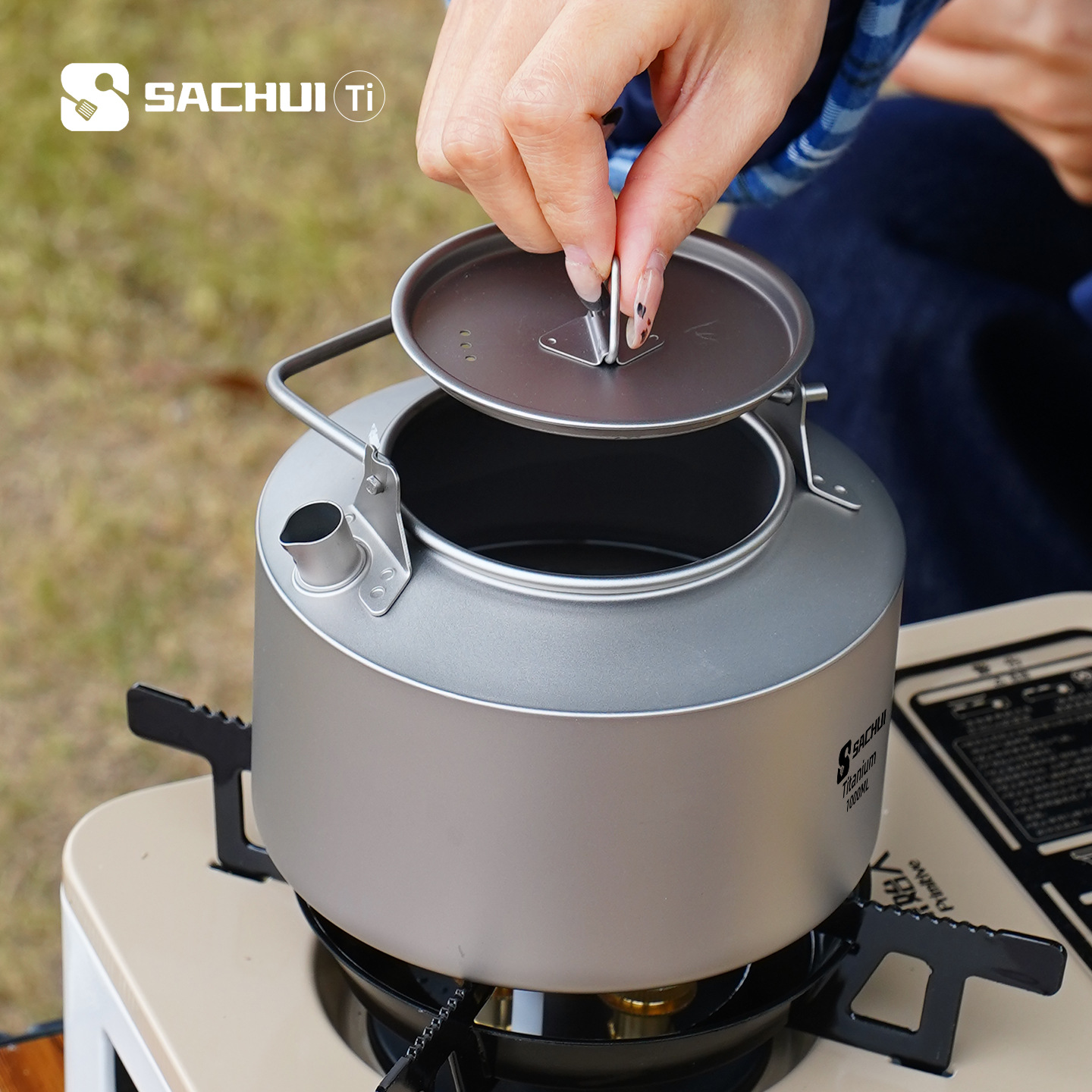 Bollitore in titanio puro da 1 - Camping Cooking Tin recensione e prezzo