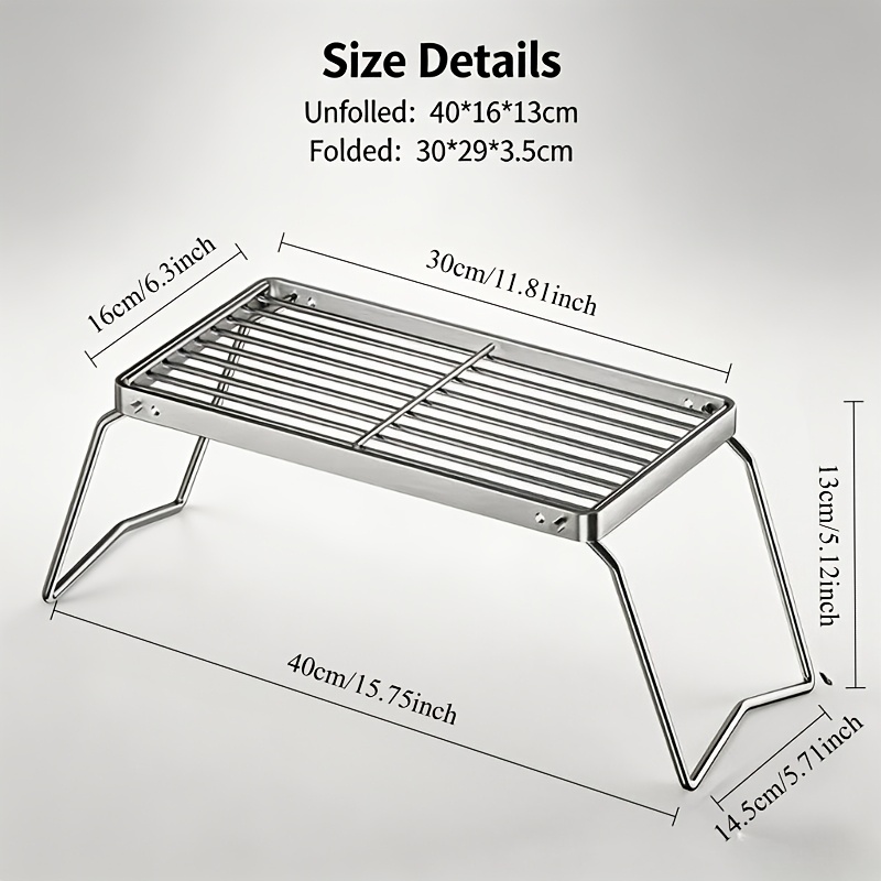 Supporto pieghevole portatile  - Camping Cooking Appliances recensione e prezzo