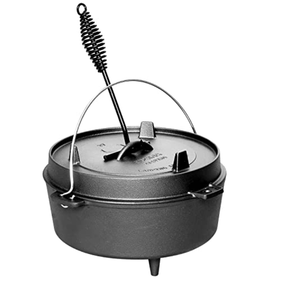 Pentola in Ghisa Pretrattata c - Camp Dutch Oven Cast recensione e prezzo