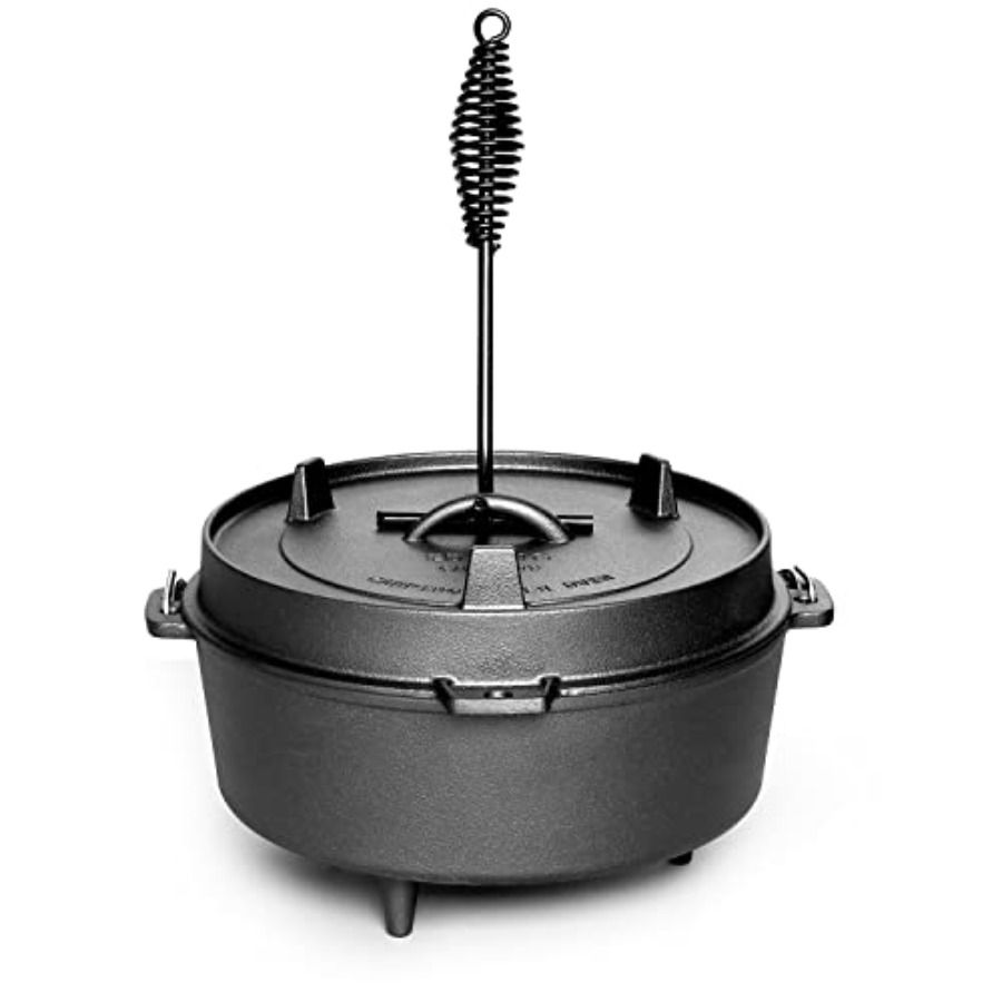 Pentola in Ghisa Pretrattata c - Camp Dutch Oven Cast recensione e prezzo