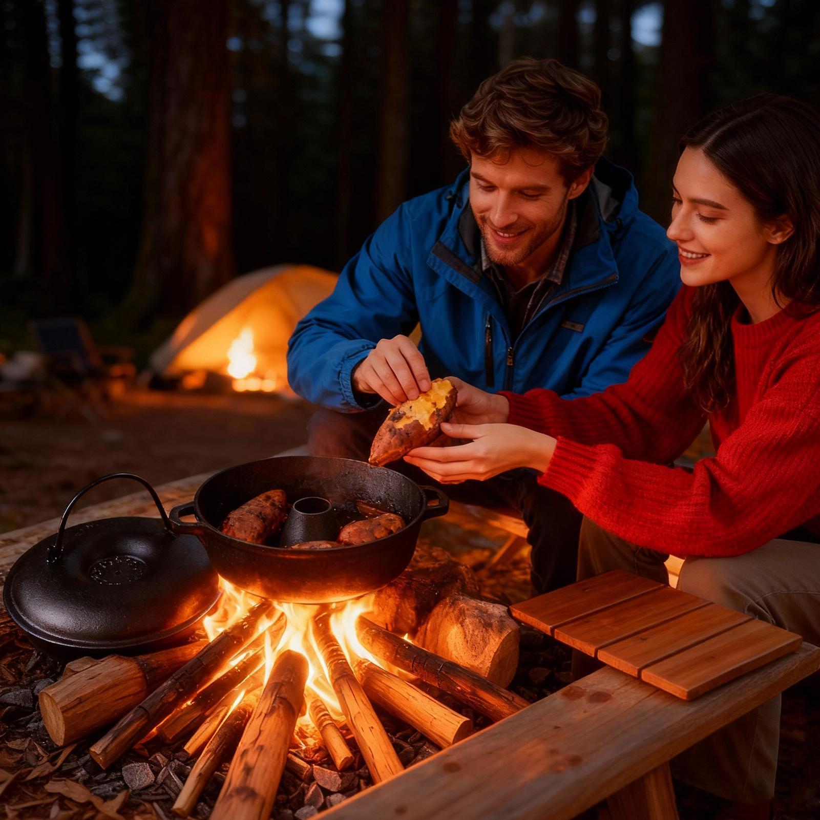 Calderone in ghisa per cucinar - Camp Dutch Oven Cast recensione e prezzo