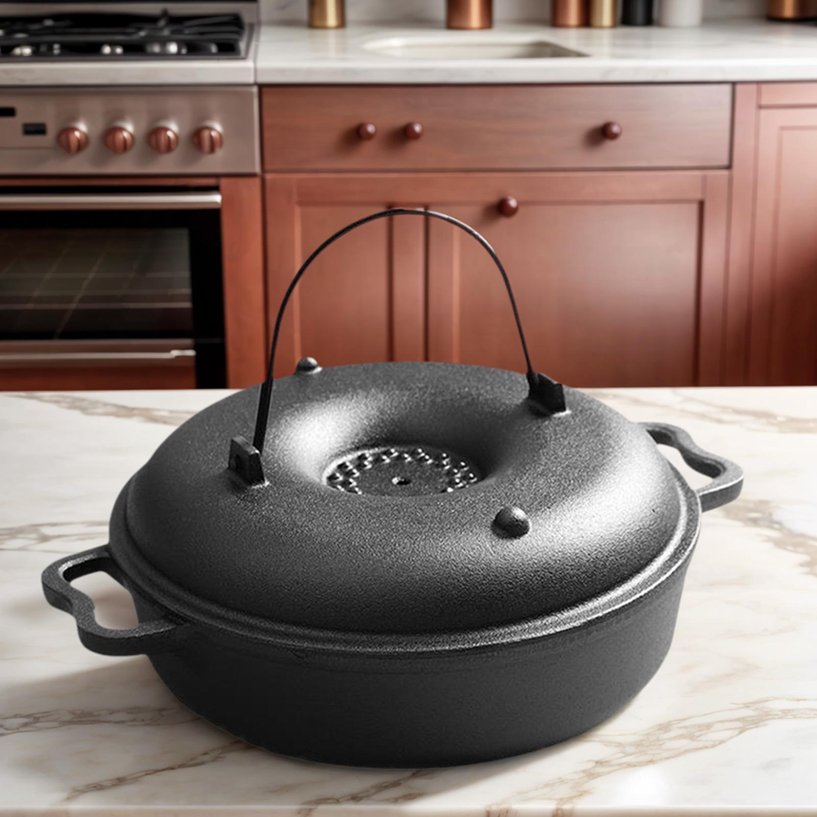 Calderone in ghisa per cucinar - Camp Dutch Oven Cast recensione e prezzo