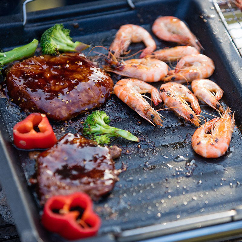 Padella per grigliare quadrata - Camping Cooking Ware recensione e prezzo