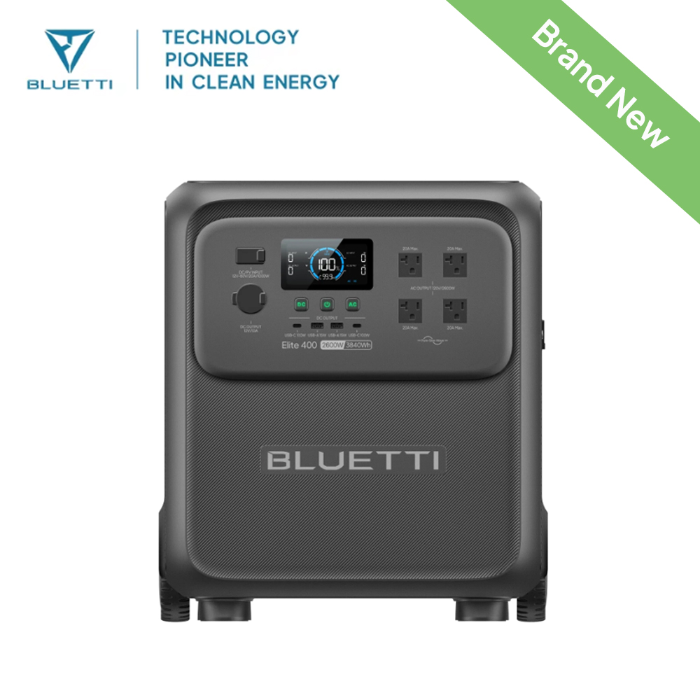 BLUETTI Elite 400 2600W 3840Wh - Camping Cooking Tin recensione e prezzo