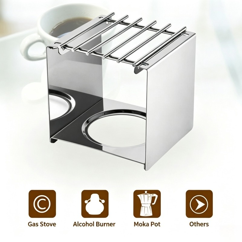 Supporto Quadrato in Acciaio I - Camping Cooking Ware recensione e prezzo