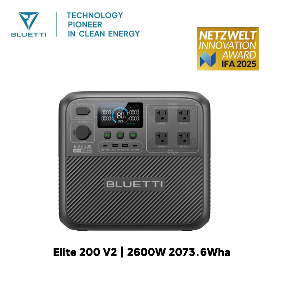 【Rinnovato】BLUETTI Elite 200 V - Camping Cooking Appliances recensione e prezzo