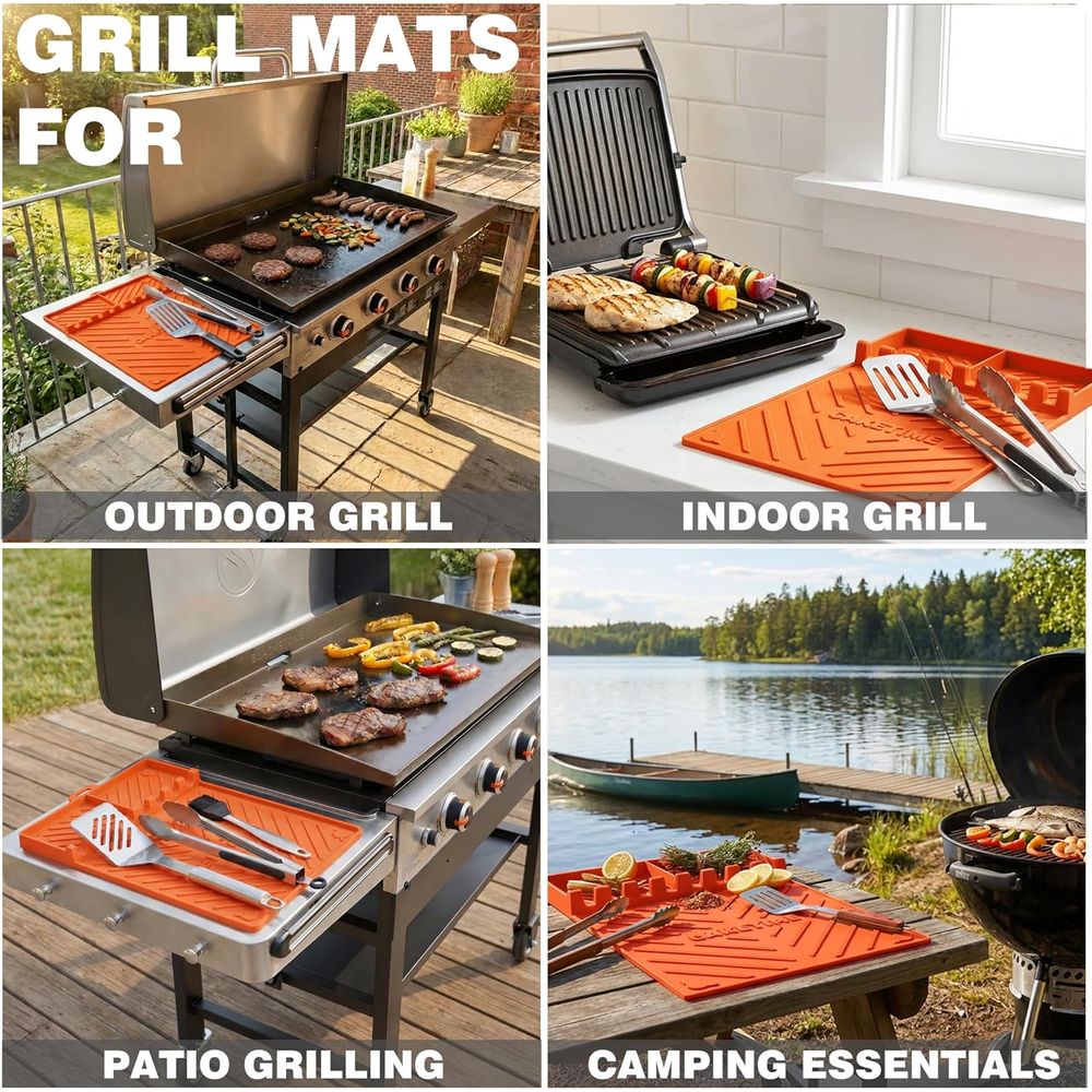 Tappetini in Silicone per Grig - Cooking Outdoor Camping recensione e prezzo