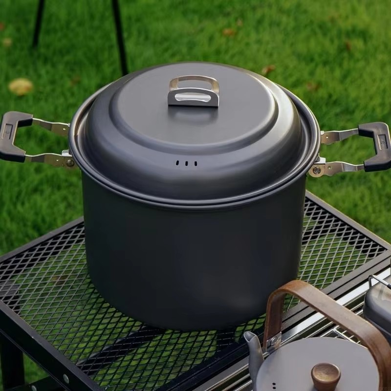 Set di Pentole da Campeggio in - Camping Cooking Set Large recensione e prezzo