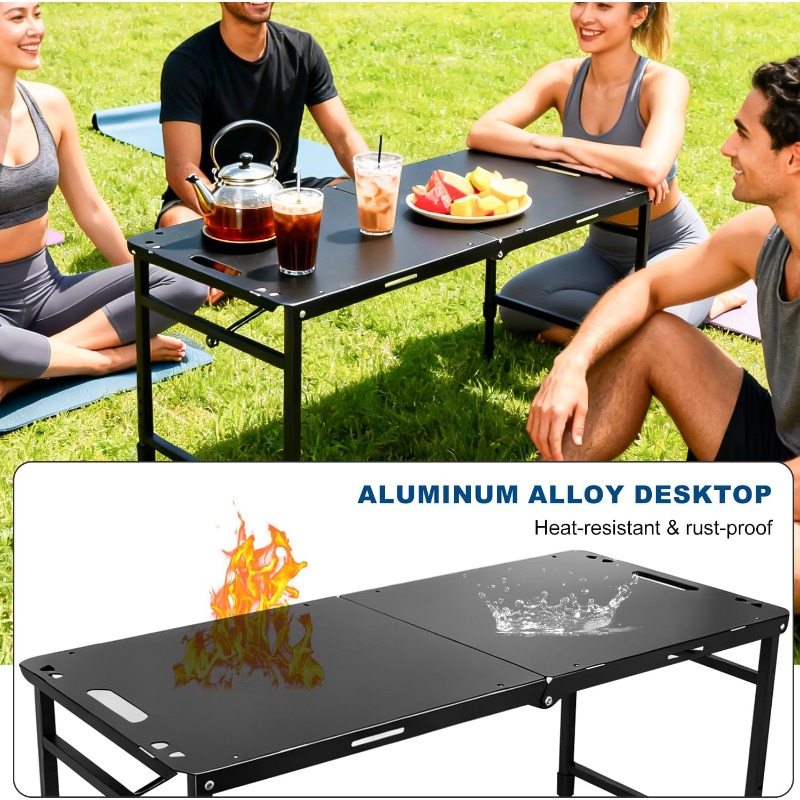 Tavolo da Campeggio Pieghevole - Camping Cooking Table recensione e prezzo