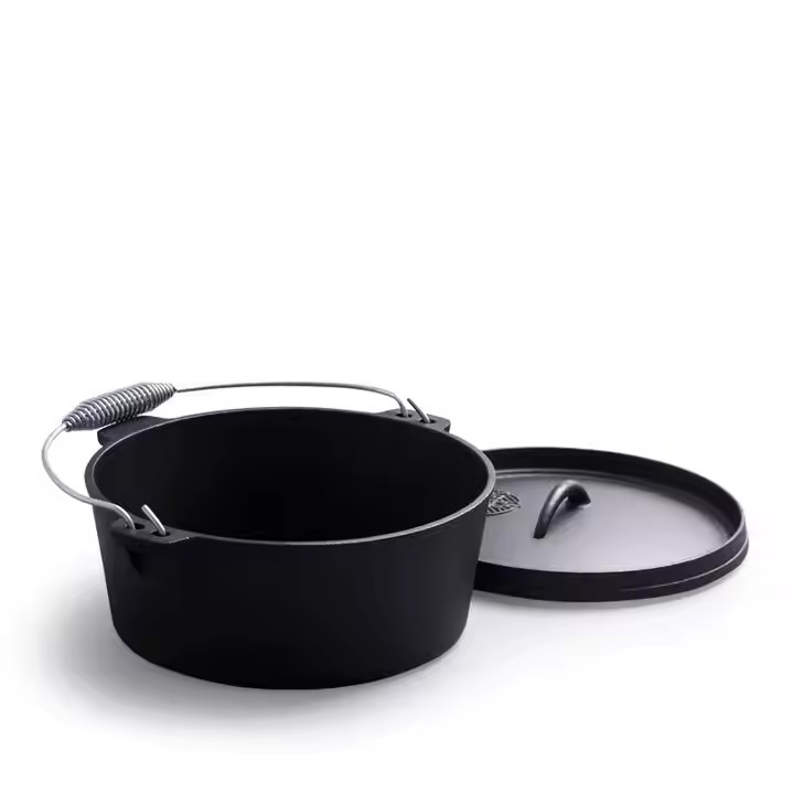 Pentola olandese in ghisa, non - Camp Dutch Oven Cast recensione e prezzo