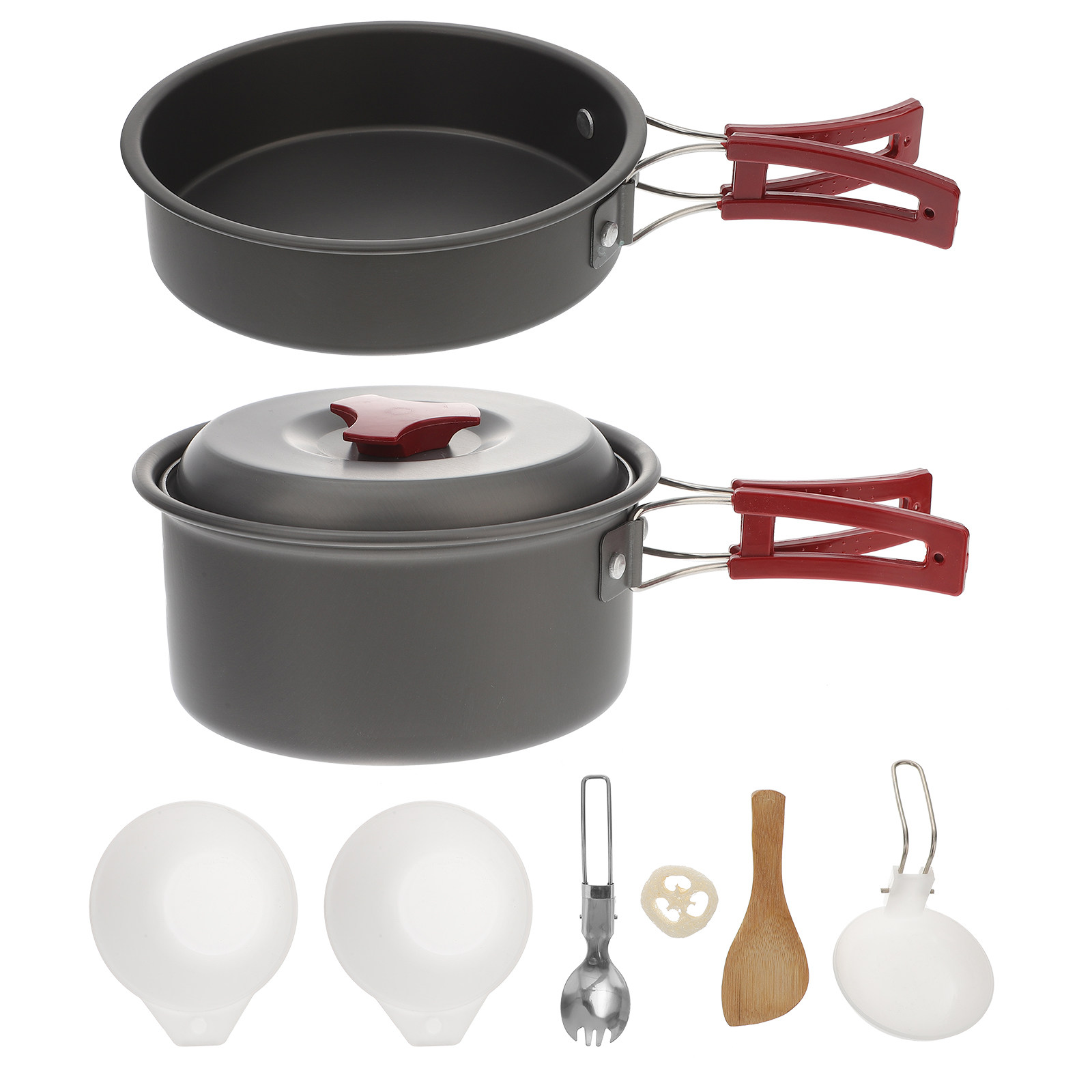 Set di Pentole da Campeggio in - Camping Cooking Essentials Kit recensione e prezzo